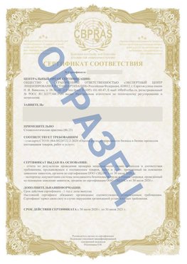Образец Сертификат СТО 01.064.00220722.2-2020 Великие Луки Сертификат СТО 01.064.00220722.2-2020 